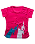 Aixo Bolt Womens Top Pink