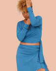 BORAGO Organic Cotton Wrap Skirt