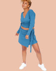 BORAGO Organic Cotton Wrap Skirt