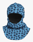 Merino Balaclava for Kids Spots and Blue