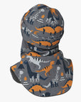 Merino Balaclava for Kids Dinosaur Print