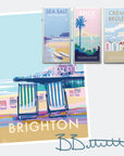 Brighton Seaside Memory Artwork