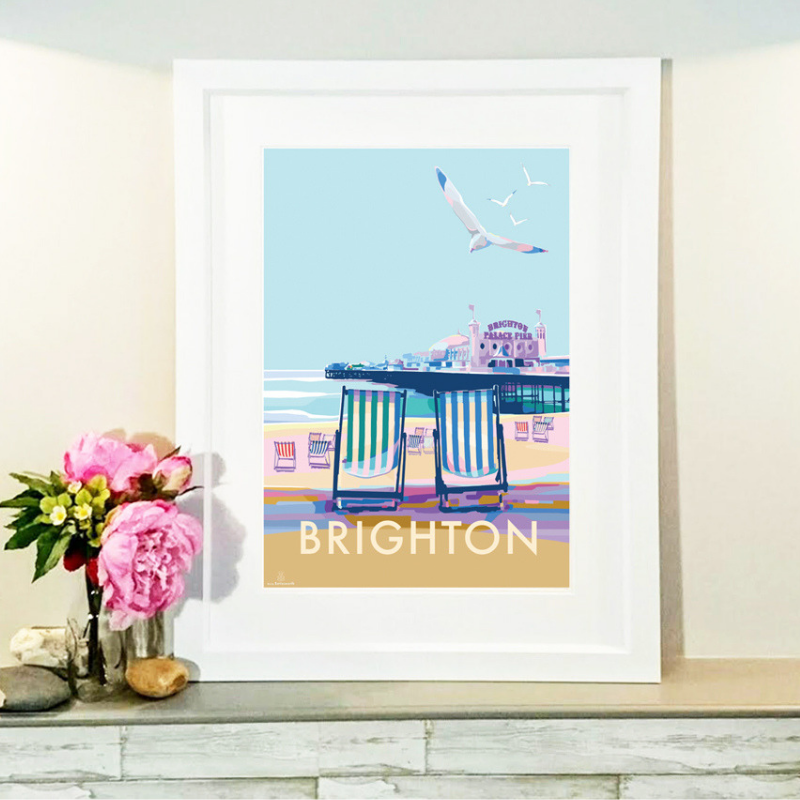 Brighton Seaside Memory Artwork