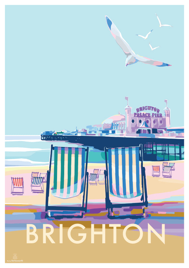 Brighton Seaside Memory Artwork