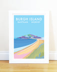 Burgh Island Vintage Seaside Travel Poster Print