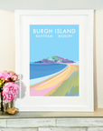 Burgh Island Vintage Seaside Travel Poster Print