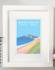 Burgh Island Vintage Seaside Travel Poster Print
