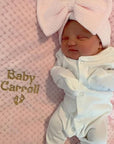 Cocole (Pink) Personalised Microfibre Soft Baby Blanket