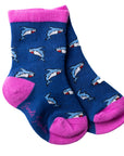 Children's Shark Bamboo Socks