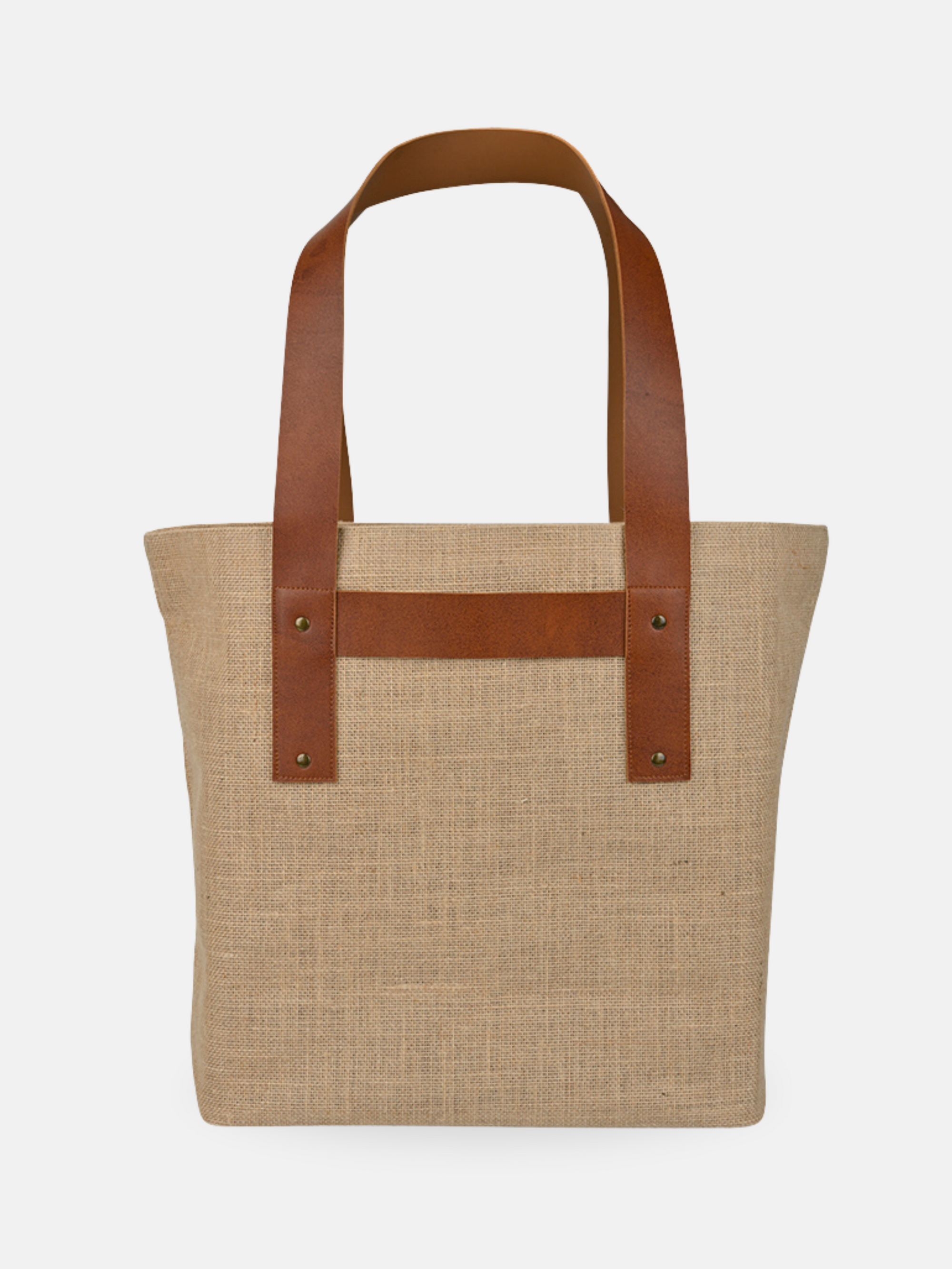 Jute T-Strap Tote-3