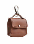 Mini bag charm - Chestnut