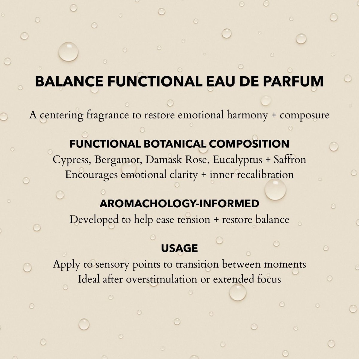 Balance Eau de Parfum | Centre the Mind &amp; Restore Calm 100ml