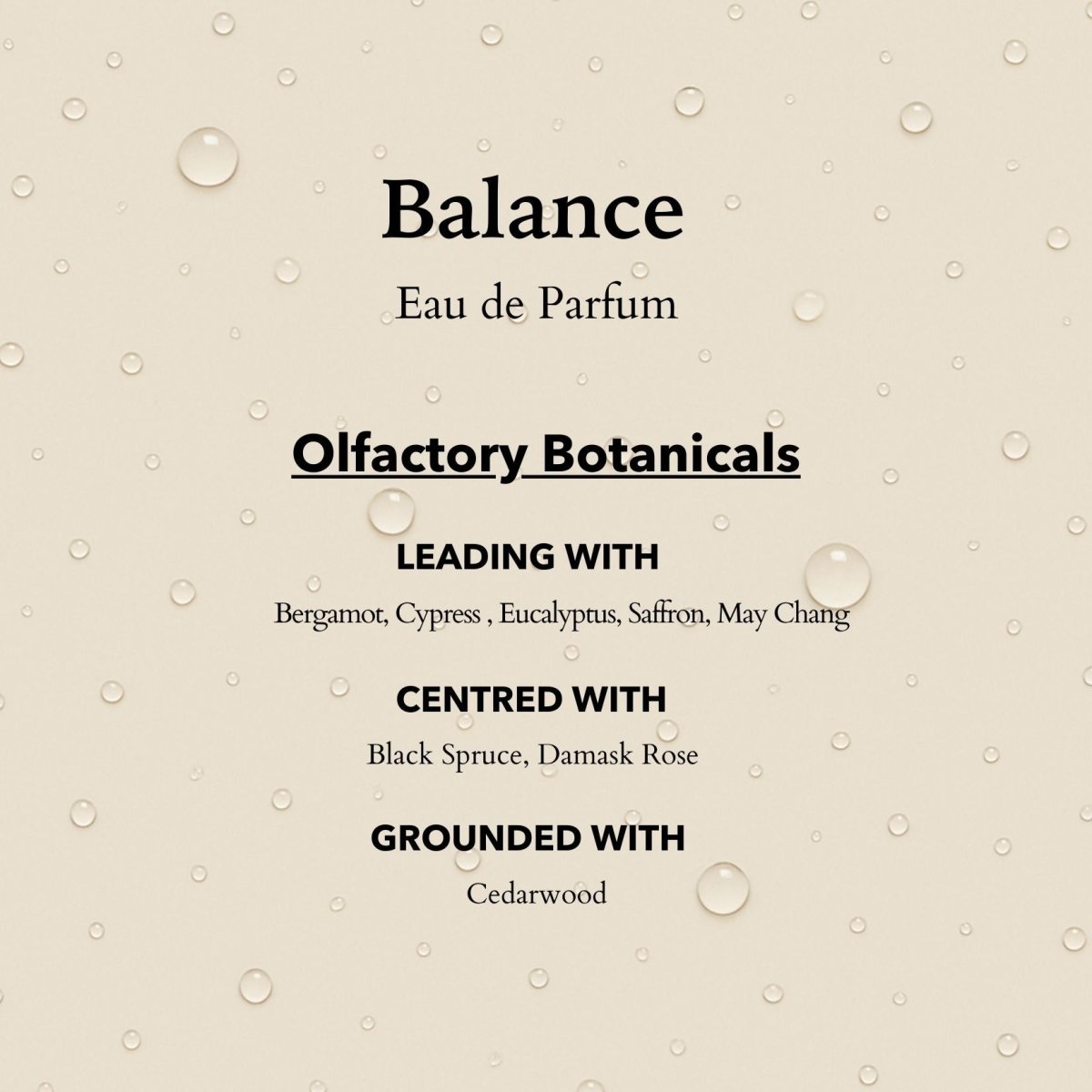 Balance Eau de Parfum | Centre the Mind &amp; Restore Calm 100ml