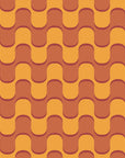 Ballinger 70s Retro Squiggle Wallpaper