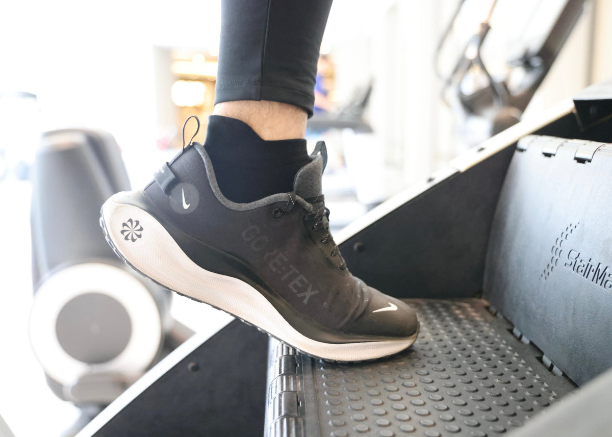 Bamboo Trainer Socks - Deep Black - 5 Pack