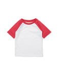 Baseball Tee Short Sleeve - Red