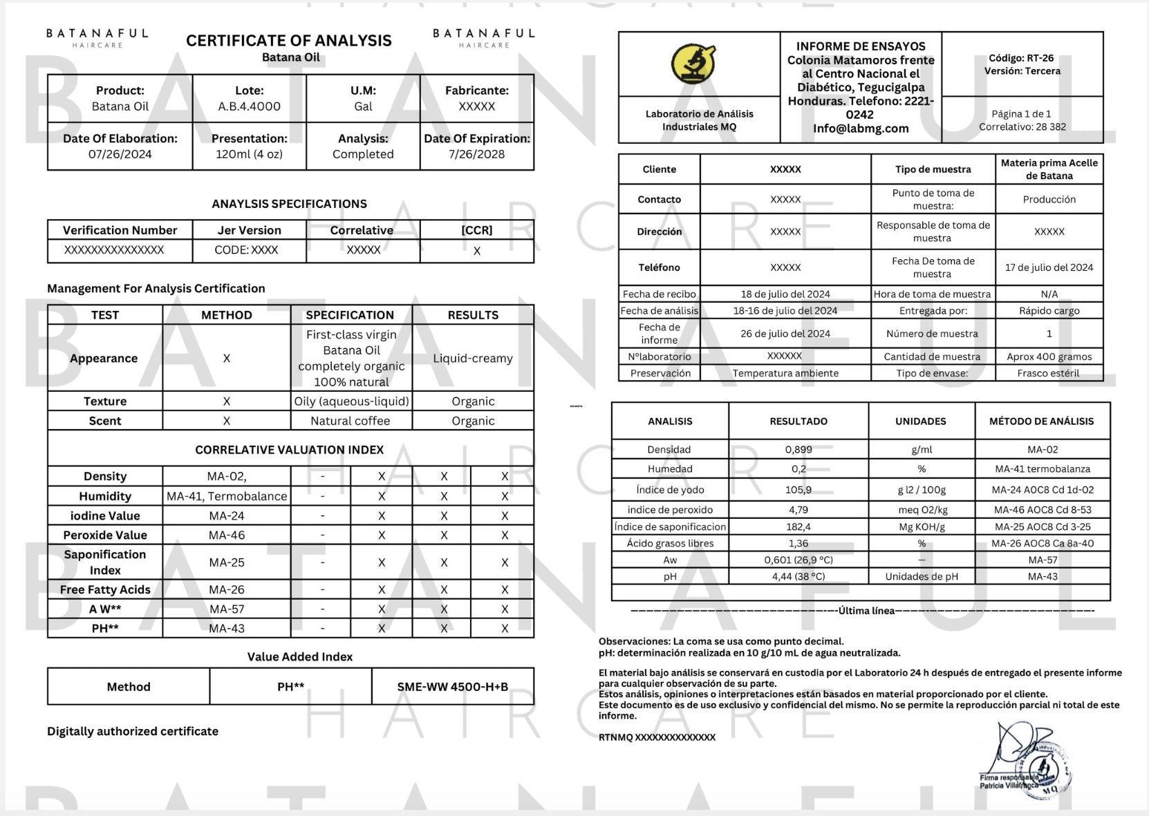 Pure Batana Oil for Hair Growth and Repair