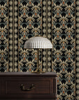 Ottoman Wallpaper with Ornate Floral Patterns