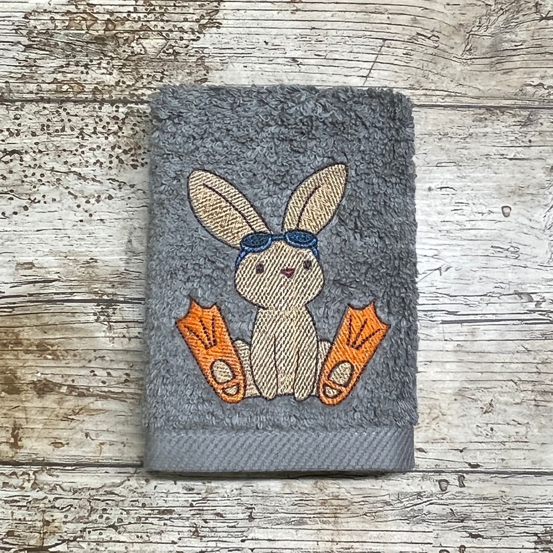 Beach Rabbit Face Cloth