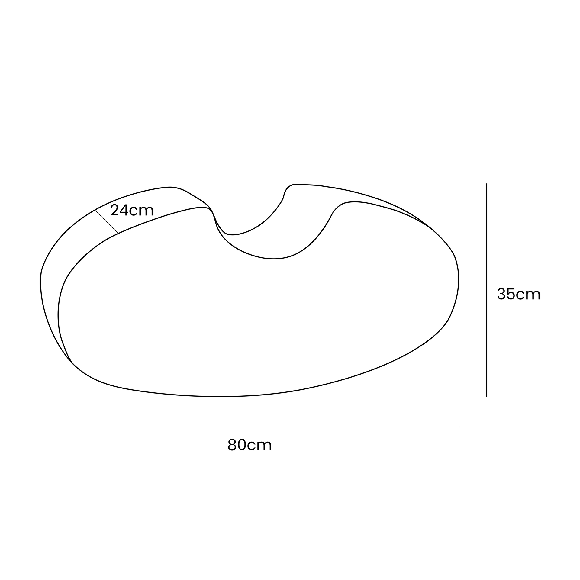 Bean Shape MeowBaby Foam Toy – Versatile & Child-Safe Play Module by MeowBaby at www.brixbailey.com