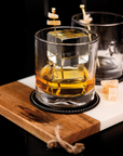 Bee Whiskey Glasses Set of 4, 250 ml