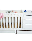 Adaptive Baby-to-Child Crib & Desk Set – Durable & Eco-Friendly by Adensen at www.brixbailey.com