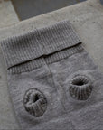 Oatmeal British Wool Dog Jumper