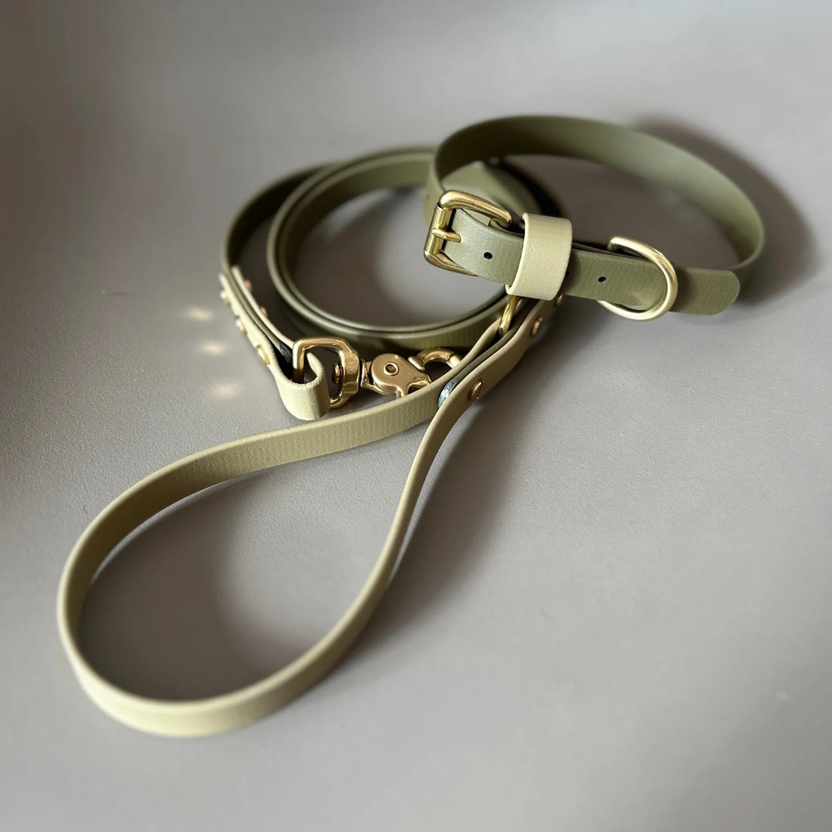 Bentley Olive &amp; Khaki Colour Block Lead