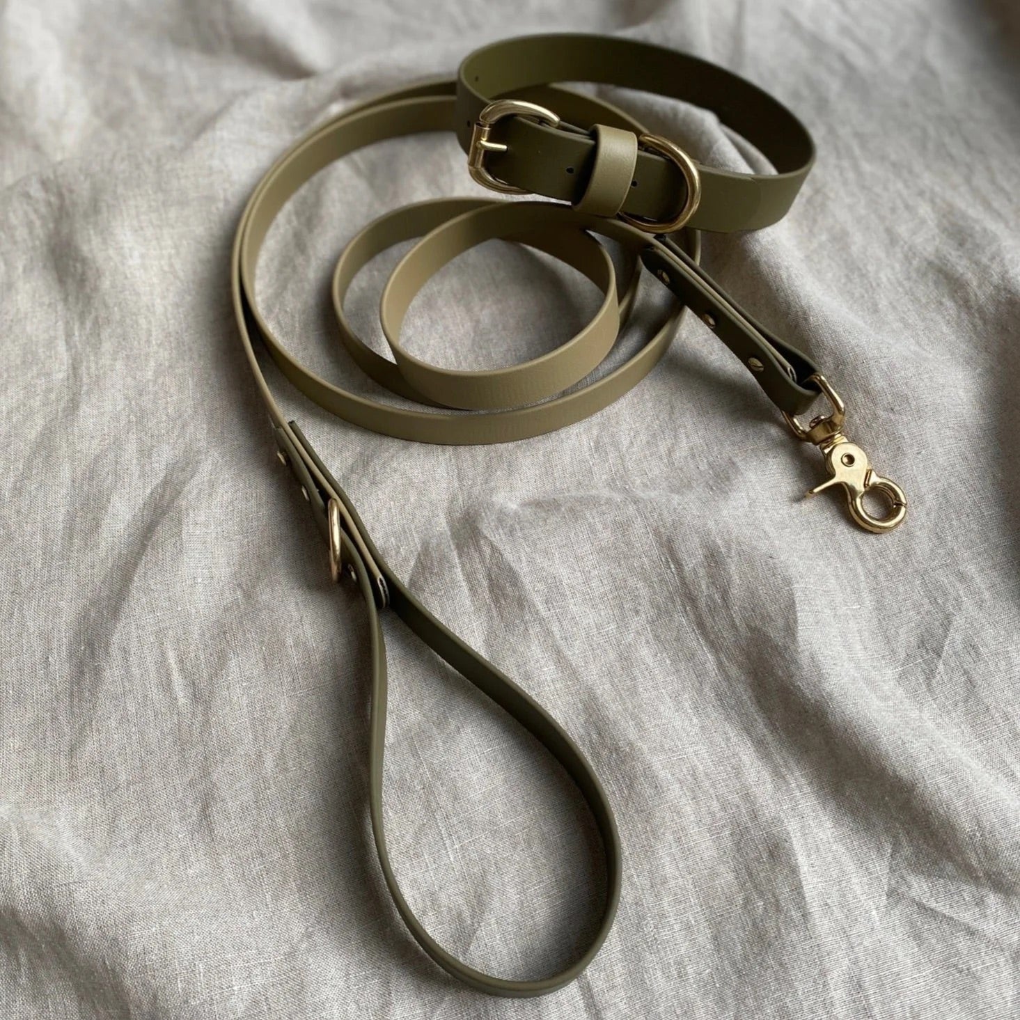 Bentley Olive &amp; Khaki Colour Block Lead