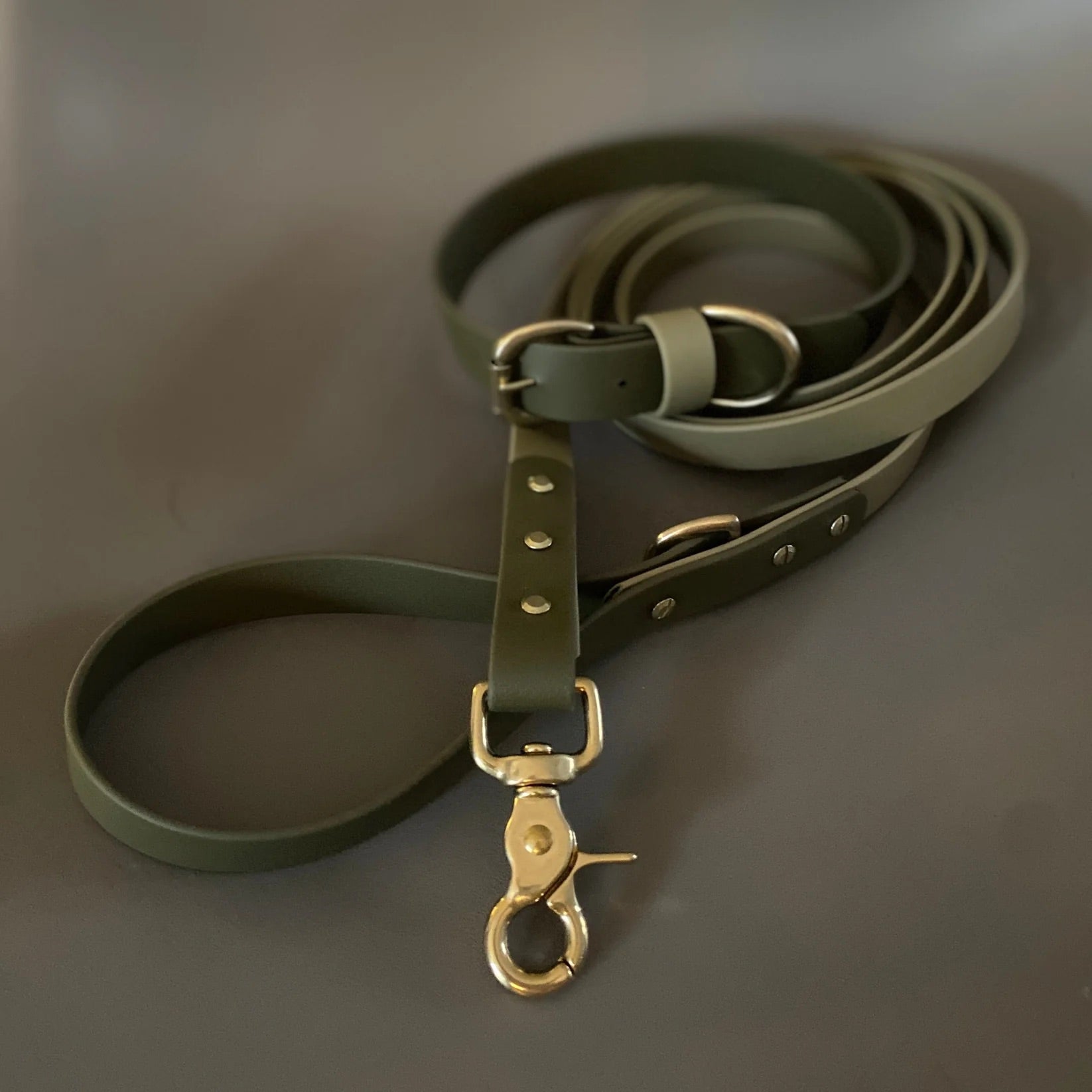 Bentley Olive &amp; Khaki Colour Block Lead