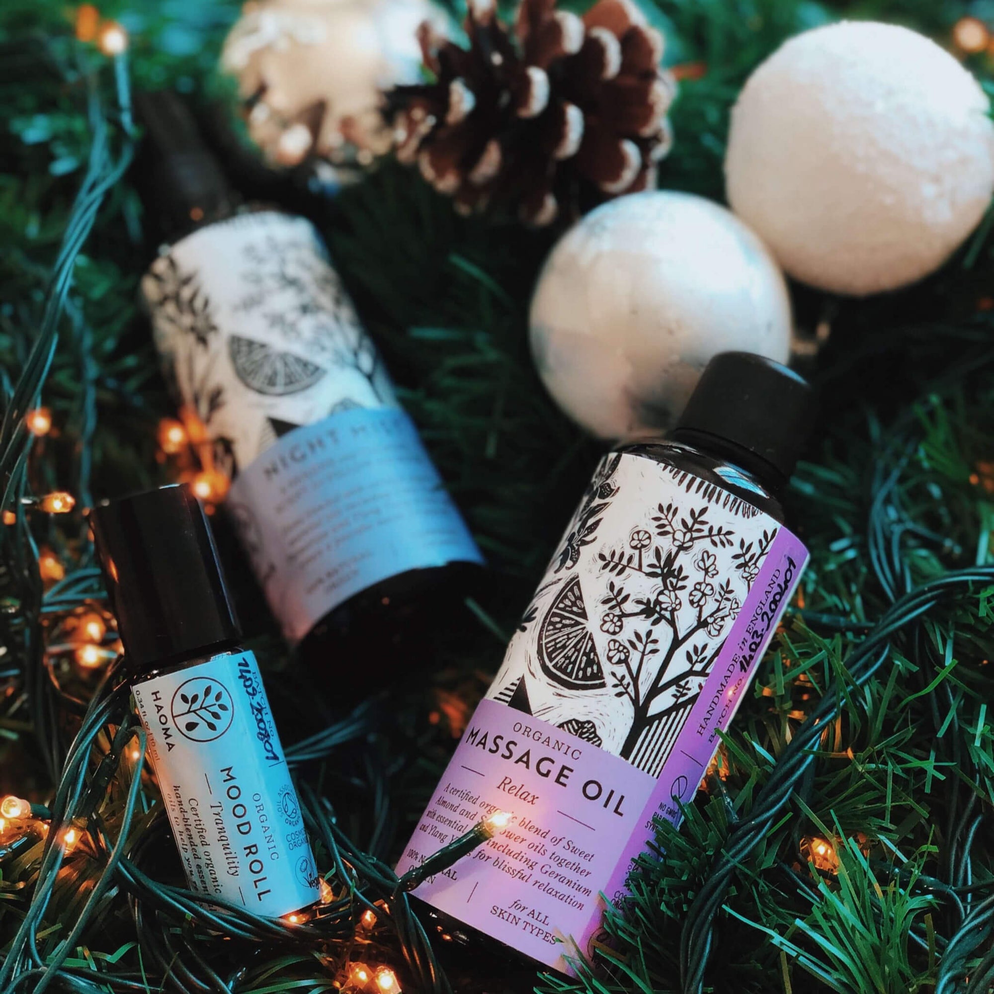 Relax Organic Massage Oil