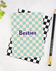 Besties Checkerboard Card
