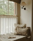 The Betsy Floral Frill Cushion