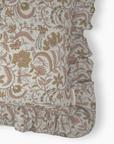 The Betsy Floral Frill Cushion