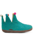 The Jester - Light Blue with Leather