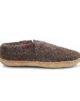Classic Shoe - Brown with Rubber