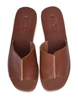 Bilbao Leather Slides
