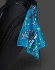 Birdie Train Magnetic Golf Towel