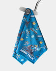 Birdie Train Magnetic Golf Towel