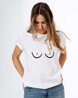 Boobs Organic Cotton T Shirt