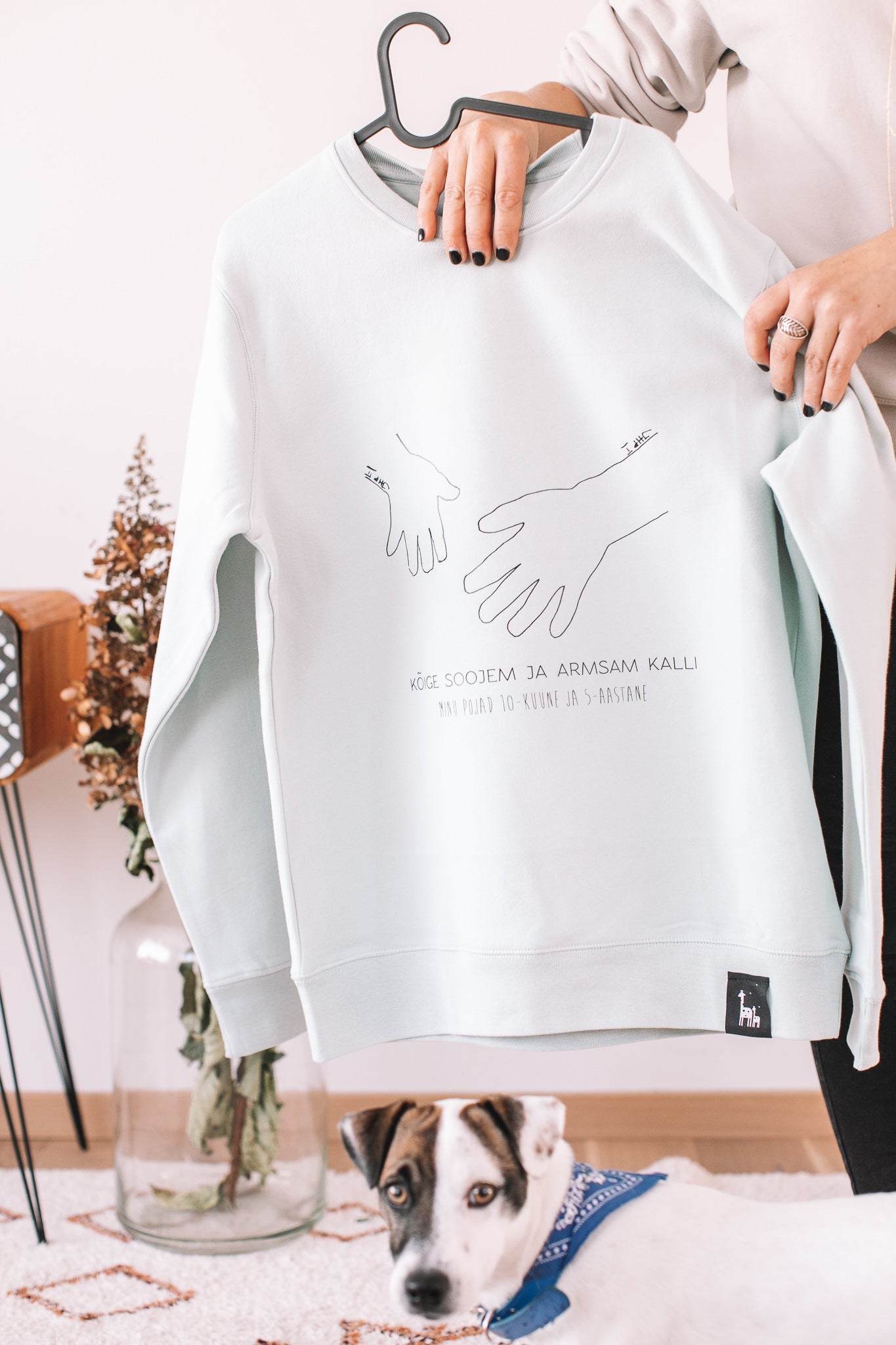 Personalised Sweatshirt with Your Child Drawing