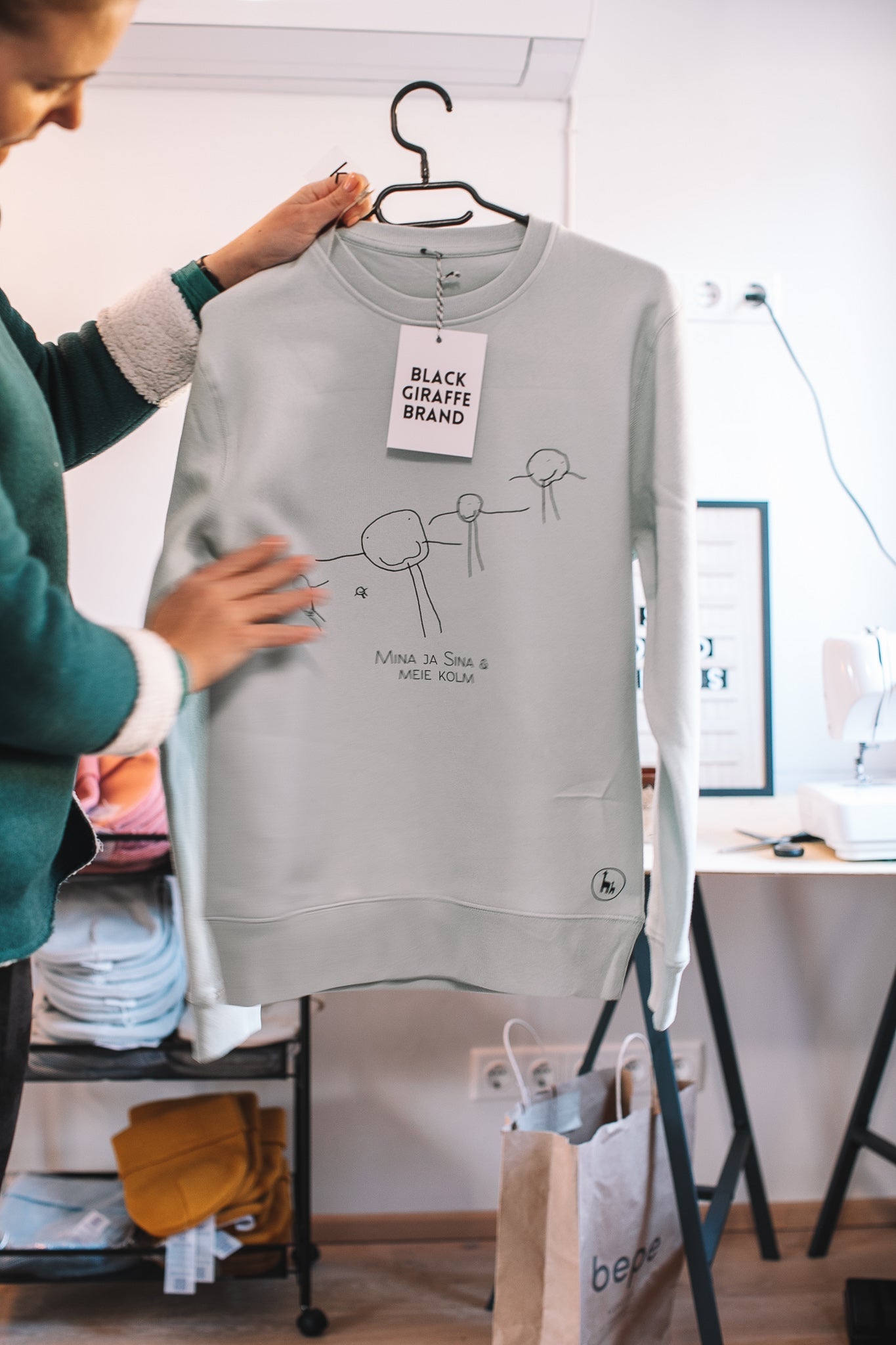 Personalised Sweatshirt with Your Child Drawing