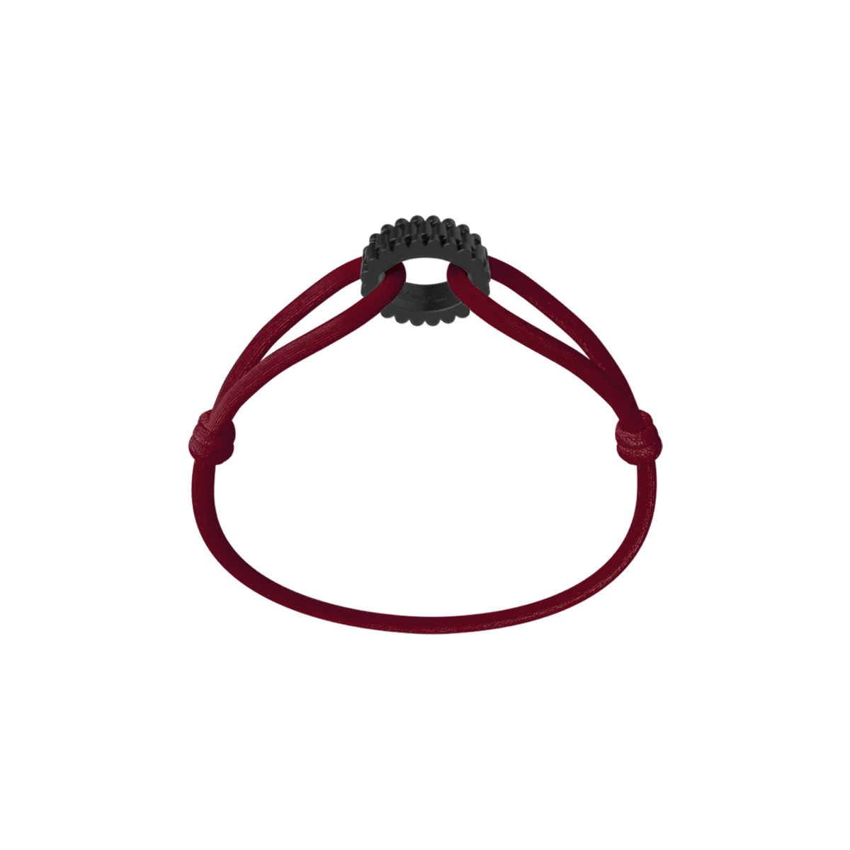 Carbon Regent Cord Bracelet