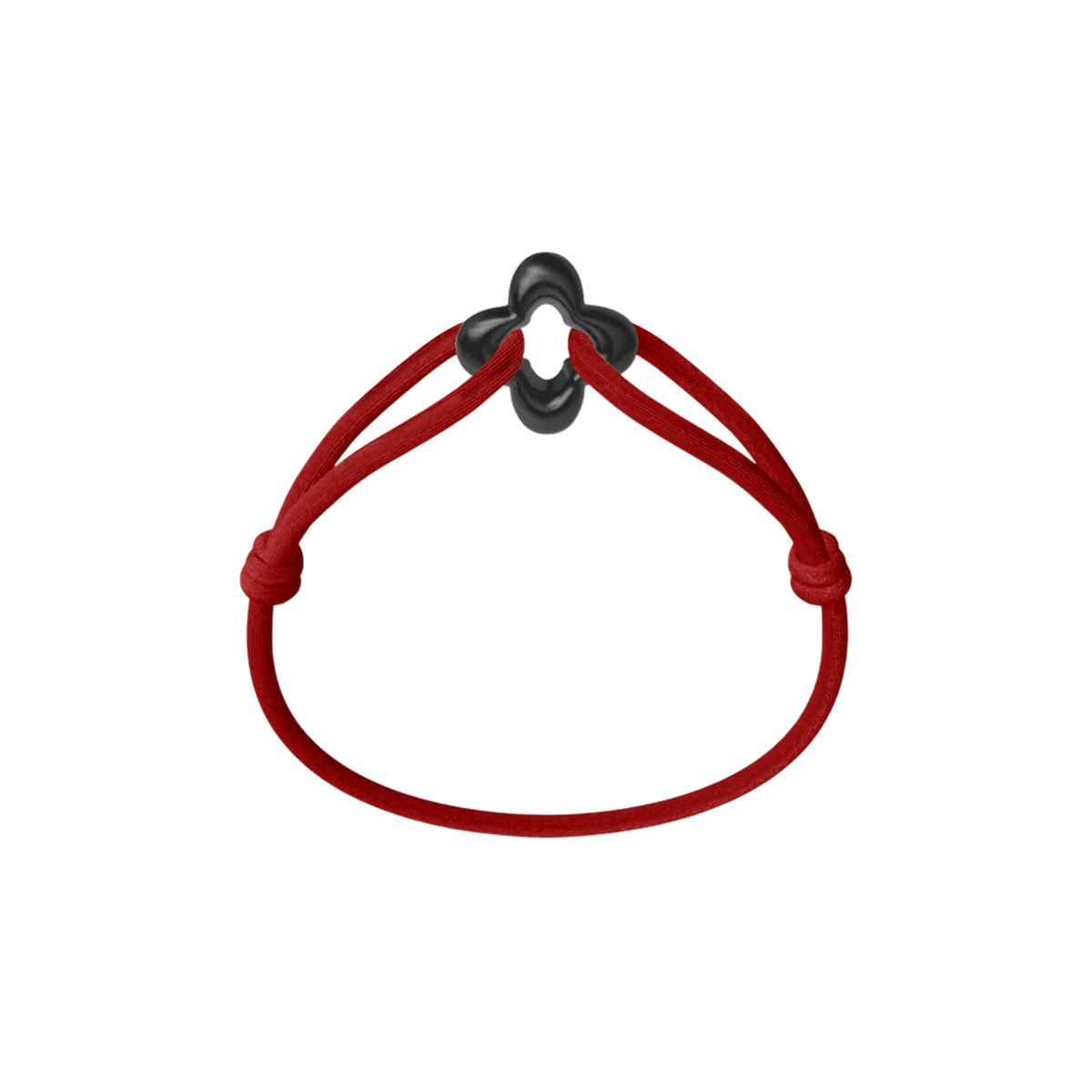 Black Clover Cord Bracelet