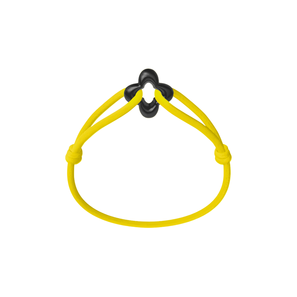 Black Clover Cord Bracelet