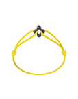 Mini Black Clover Cord Bracelet
