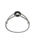 Carbon Regent Cord Bracelet