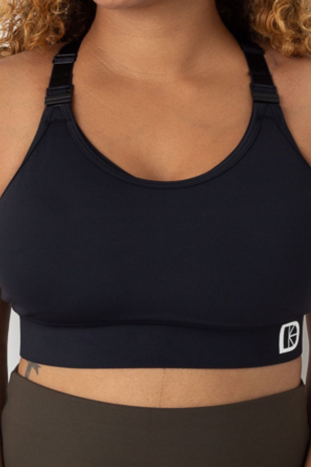 Maternity &amp; Nursing Sports Bra | B–F Cup | Black