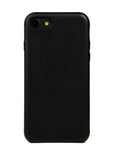 iPhone 7/8 Case, Black Leather
