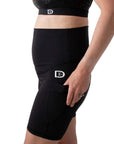 Maternity & Postnatal Active Support Cycling Shorts | Black